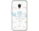 Funda Gel Tpu para Alcatel U5 (3G) Diseño Informatico Dibujos