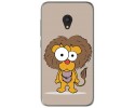 Funda Gel Tpu para Alcatel U5 (3G) Diseño Leon Dibujos