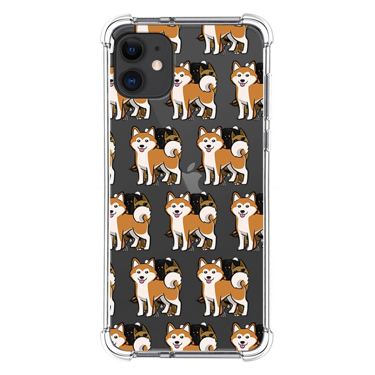 Funda Silicona Antigolpes para Iphone 11 (6.1) diseño Perros 08 Dibujos