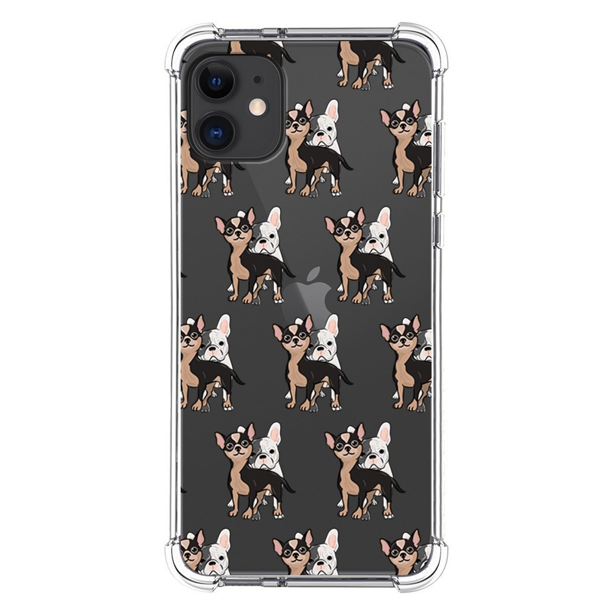 Funda Silicona Antigolpes para Iphone 11 (6.1) diseño Perros 11 Dibujos