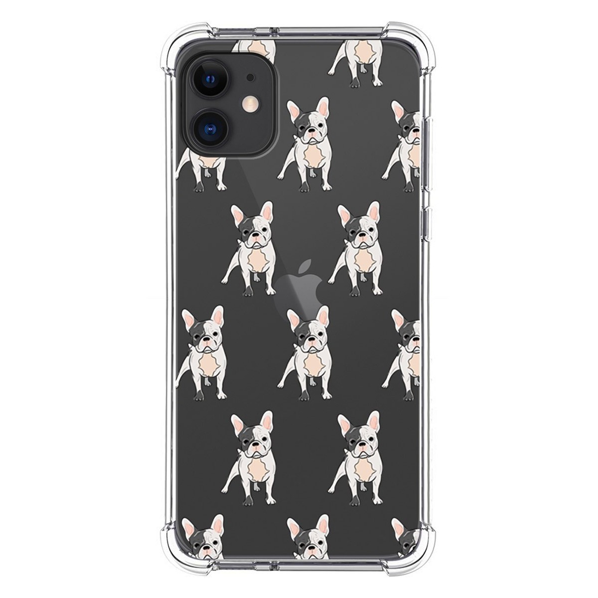 Funda Silicona Antigolpes para Iphone 11 (6.1) diseño Perros 12 Dibujos