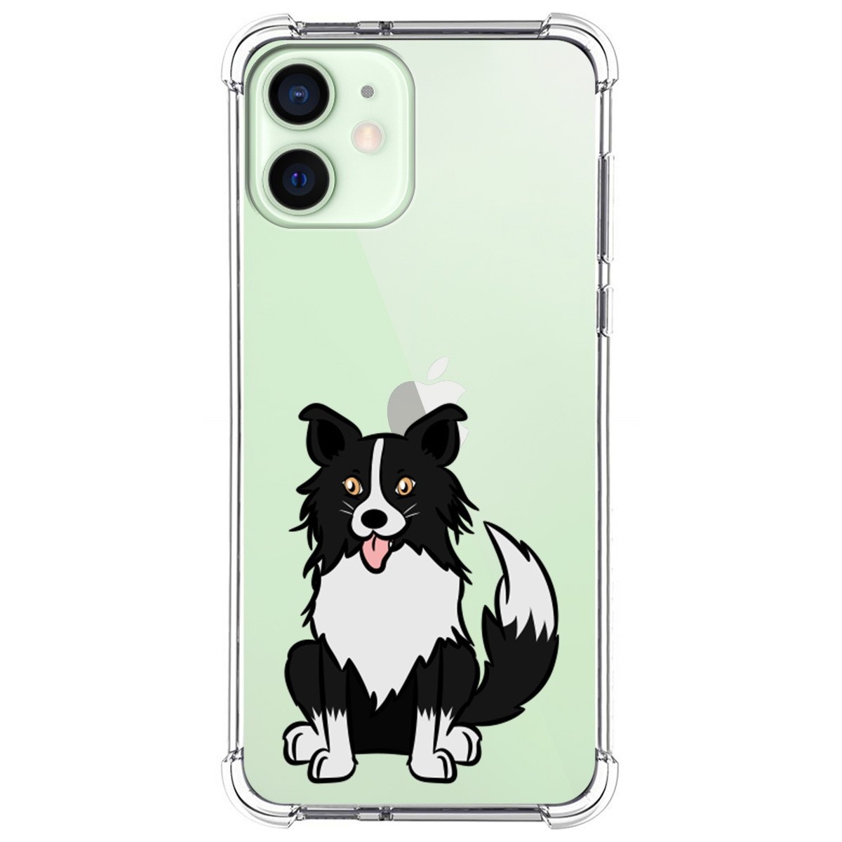 Funda Silicona Antigolpes para Iphone 12 Mini (5.4) diseño Perros 01 Dibujos