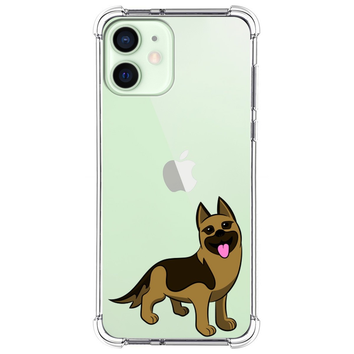 Funda Silicona Antigolpes para Iphone 12 Mini (5.4) diseño Perros 03 Dibujos