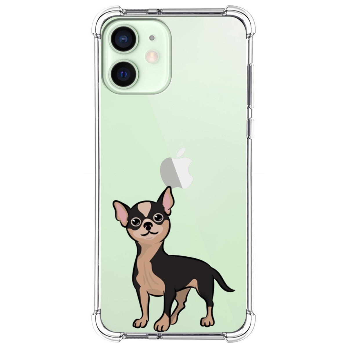 Funda Silicona Antigolpes para Iphone 12 Mini (5.4) diseño Perros 05 Dibujos