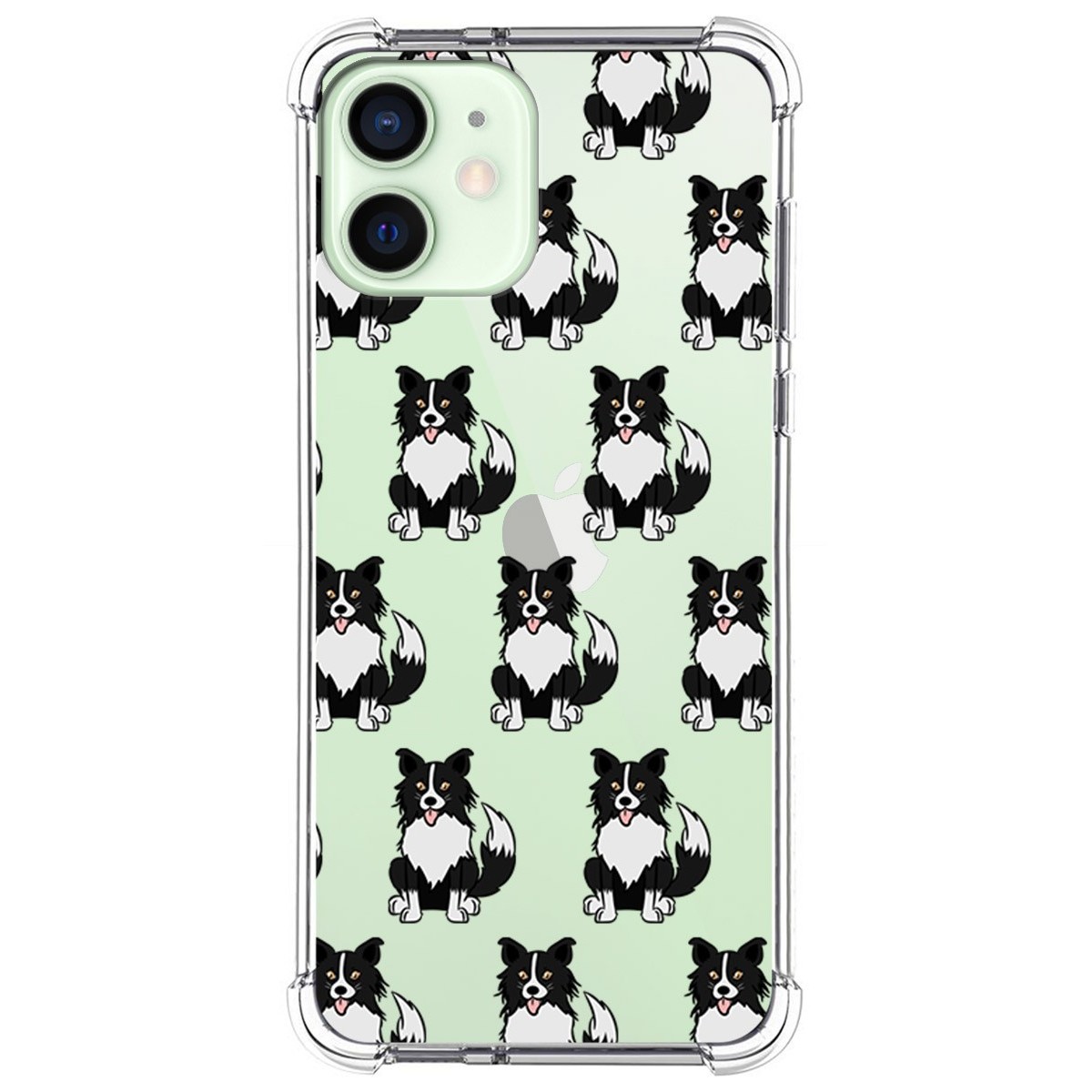 Funda Silicona Antigolpes para Iphone 12 Mini (5.4) diseño Perros 07 Dibujos