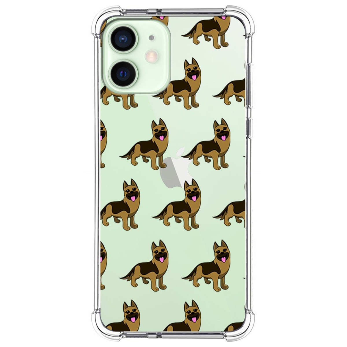 Funda Silicona Antigolpes para Iphone 12 Mini (5.4) diseño Perros 09 Dibujos