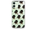 Funda Silicona Antigolpes para Iphone 12 Mini (5.4) diseño Perros 10 Dibujos