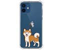 Funda Silicona Antigolpes para Iphone 12 / 12 Pro (6.1) diseño Perros 02 Dibujos