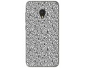 Funda Gel Tpu para Alcatel U5 (3G) Diseño Letras Dibujos