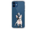 Funda Silicona Antigolpes para Iphone 12 / 12 Pro (6.1) diseño Perros 06 Dibujos