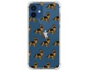Funda Silicona Antigolpes para Iphone 12 / 12 Pro (6.1) diseño Perros 09 Dibujos