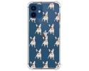 Funda Silicona Antigolpes para Iphone 12 / 12 Pro (6.1) diseño Perros 12 Dibujos