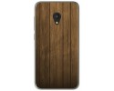 Funda Gel Tpu para Alcatel U5 (3G) Diseño Madera Dibujos