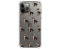 Funda Silicona Antigolpes para Iphone 12 Pro Max (6.7) diseño Perros 11 Dibujos