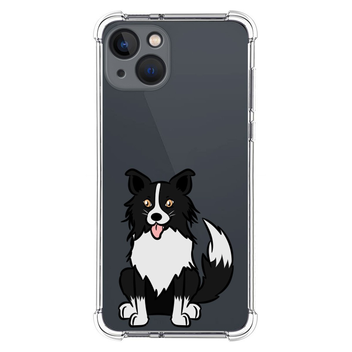 Funda Silicona Antigolpes para Iphone 13 (6.1) diseño Perros 01 Dibujos