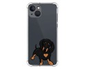 Funda Silicona Antigolpes para Iphone 13 (6.1) diseño Perros 04 Dibujos