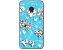 Funda Gel Tpu para Alcatel U5 (3G) Diseño Mariposas Dibujos