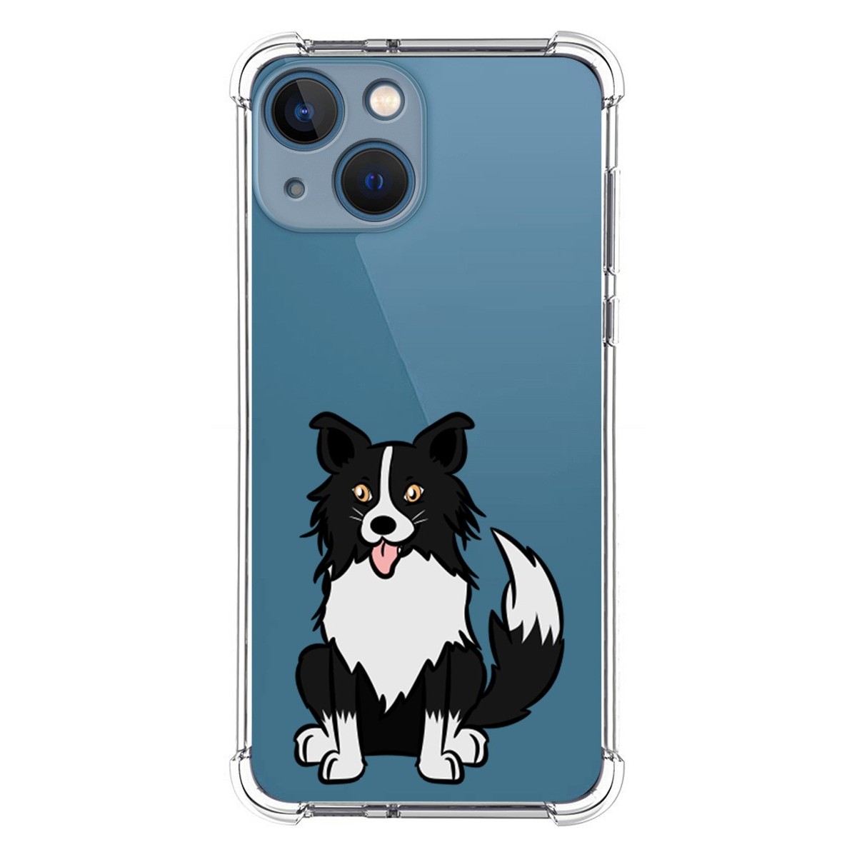 Funda Silicona Antigolpes para Iphone 13 Mini (5.4) diseño Perros 01 Dibujos