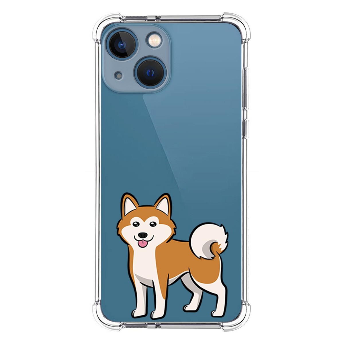 Funda Silicona Antigolpes para Iphone 13 Mini (5.4) diseño Perros 02 Dibujos