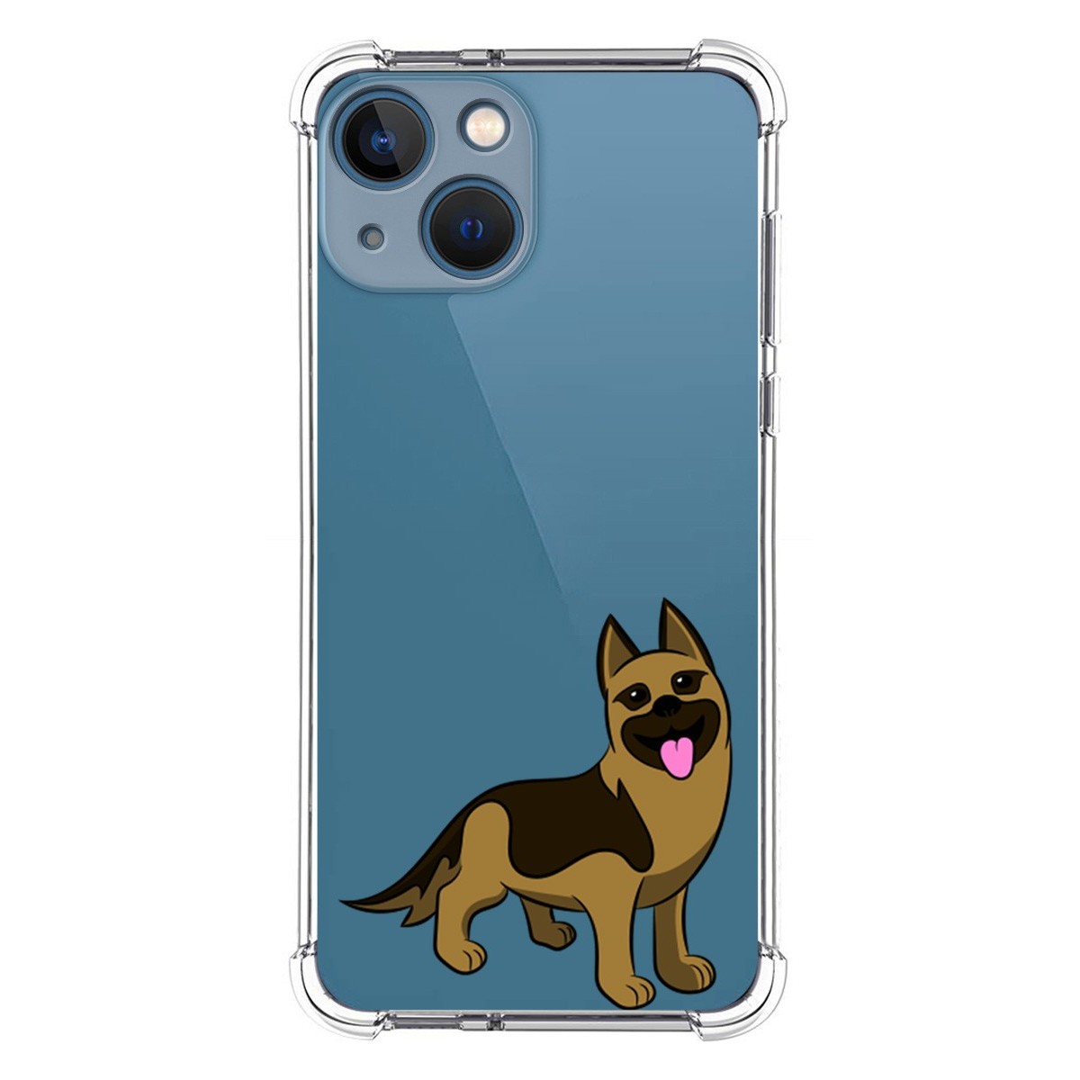 Funda Silicona Antigolpes para Iphone 13 Mini (5.4) diseño Perros 03 Dibujos