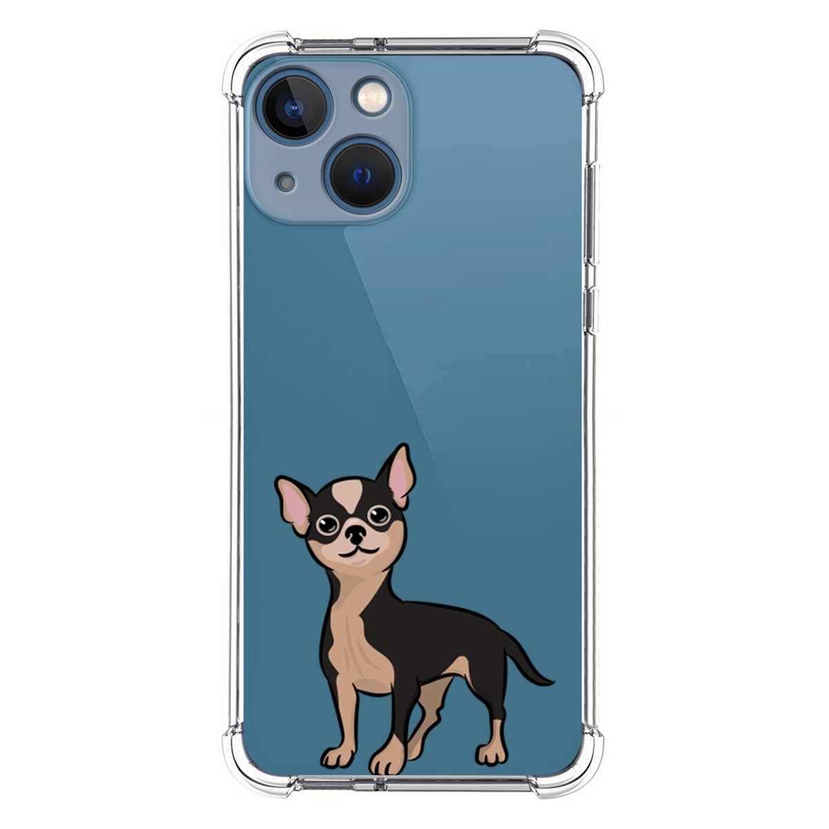 Funda Silicona Antigolpes para Iphone 13 Mini (5.4) diseño Perros 05 Dibujos