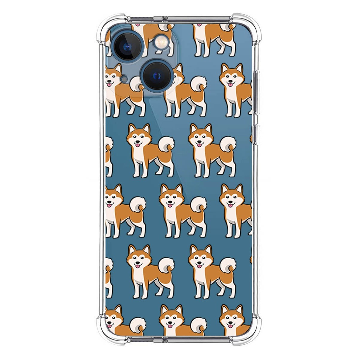 Funda Silicona Antigolpes para Iphone 13 Mini (5.4) diseño Perros 08 Dibujos