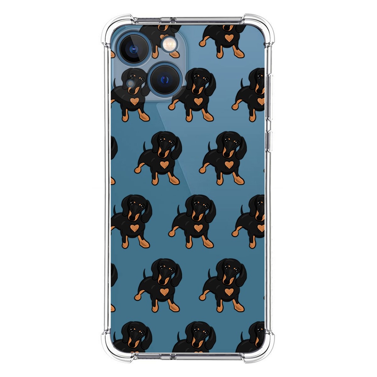 Funda Silicona Antigolpes para Iphone 13 Mini (5.4) diseño Perros 10 Dibujos