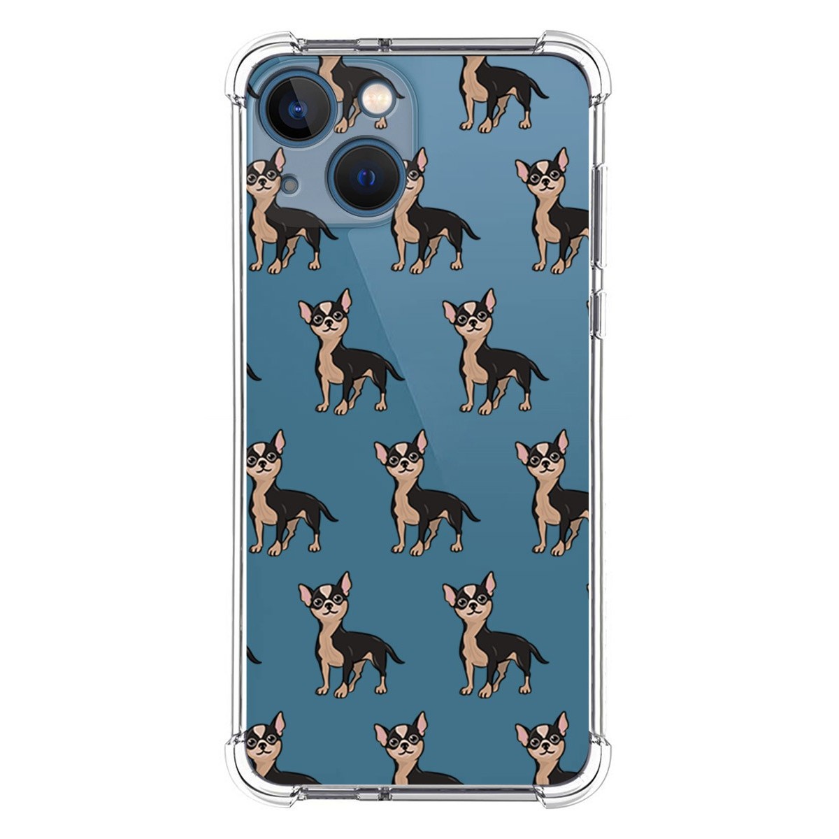 Funda Silicona Antigolpes para Iphone 13 Mini (5.4) diseño Perros 11 Dibujos