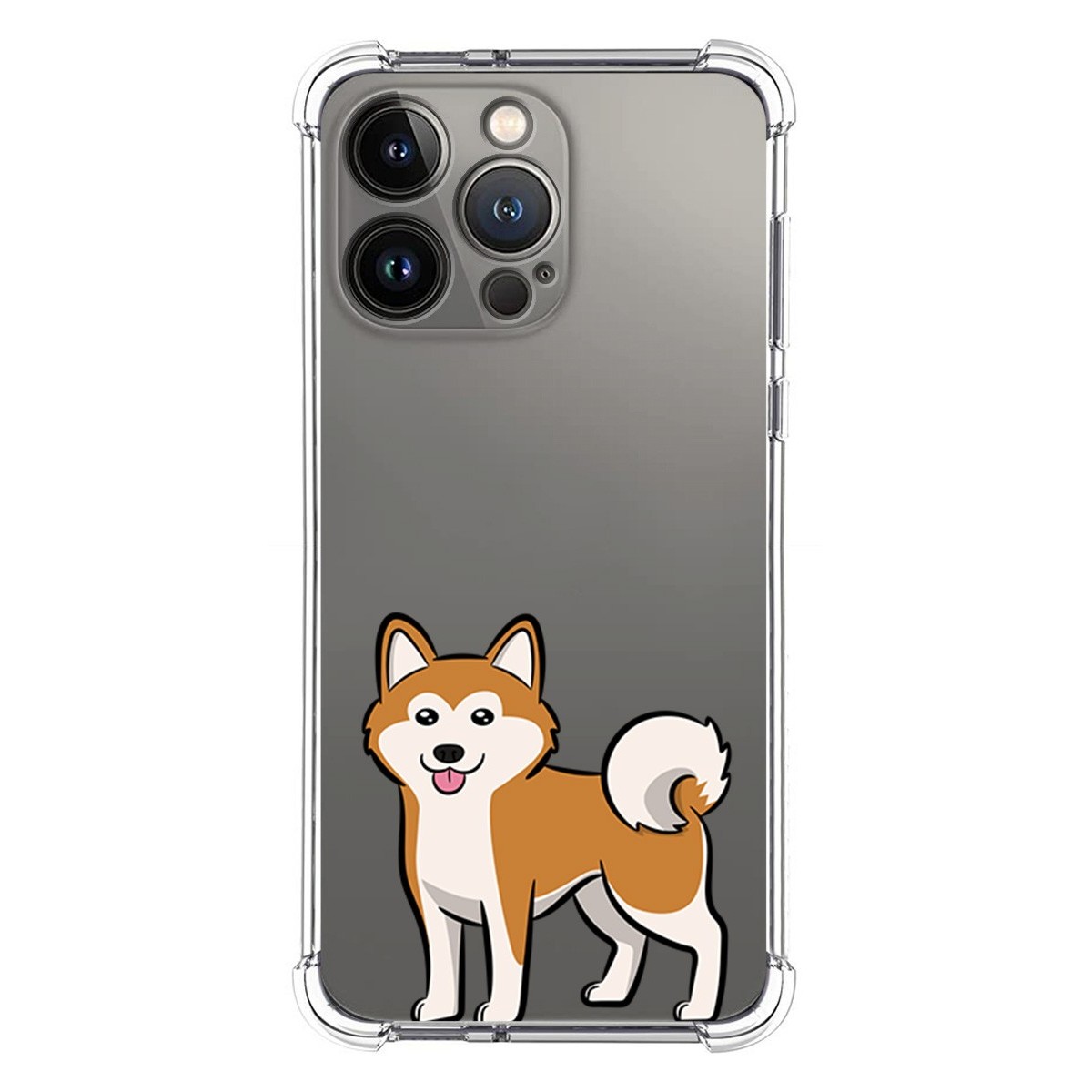 Funda Silicona Antigolpes para Iphone 13 Pro (6.1) diseño Perros 02 Dibujos