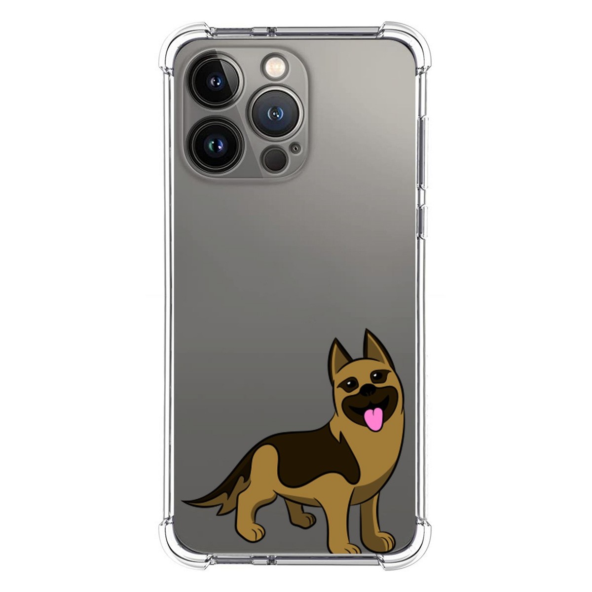 Funda Silicona Antigolpes para Iphone 13 Pro (6.1) diseño Perros 03 Dibujos