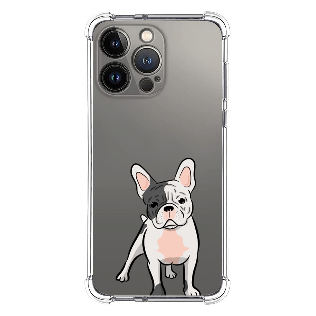 Funda Silicona Antigolpes para Iphone 13 Pro (6.1) diseño Perros 06 Dibujos