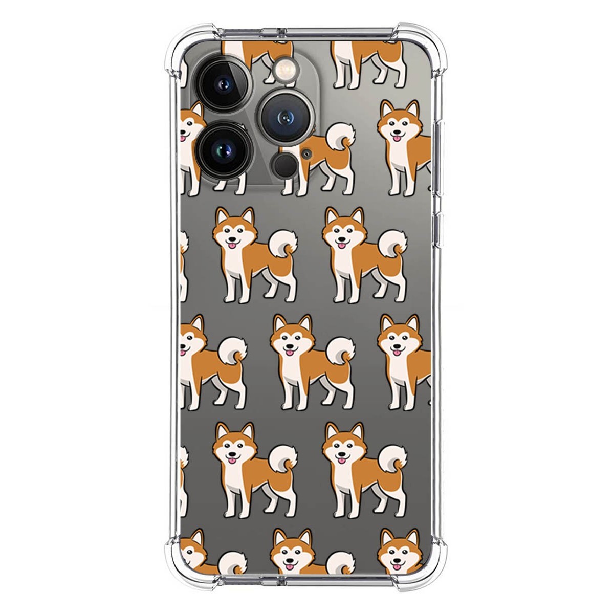 Funda Silicona Antigolpes para Iphone 13 Pro (6.1) diseño Perros 08 Dibujos