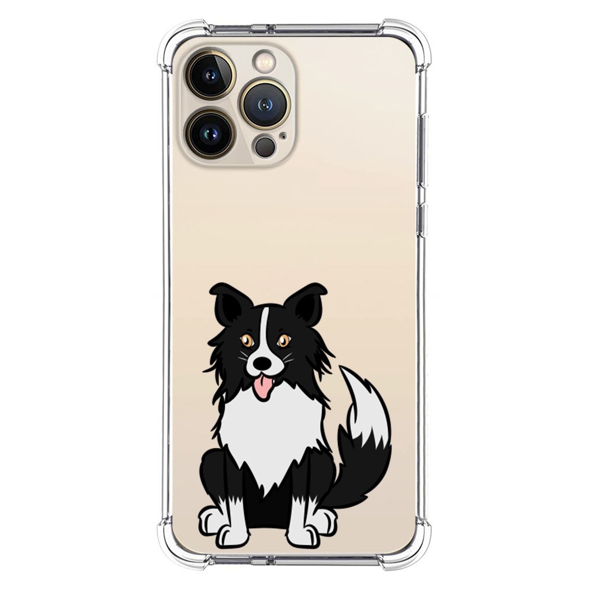 Funda Silicona Antigolpes para Iphone 13 Pro Max (6.7) diseño Perros 01 Dibujos