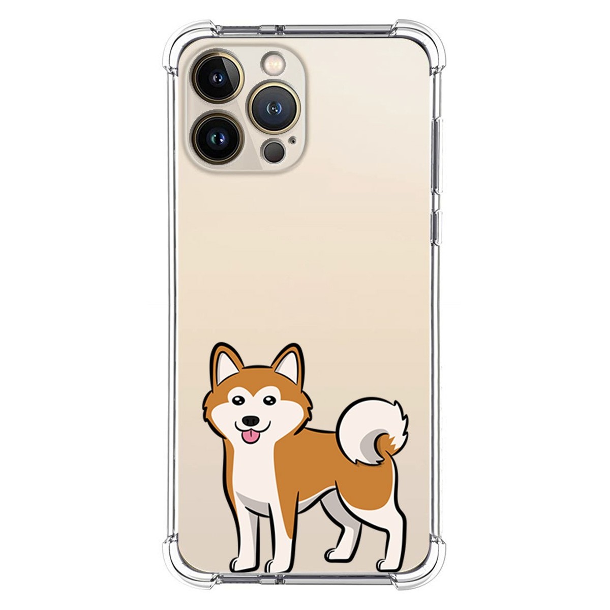 Funda Silicona Antigolpes para Iphone 13 Pro Max (6.7) diseño Perros 02 Dibujos