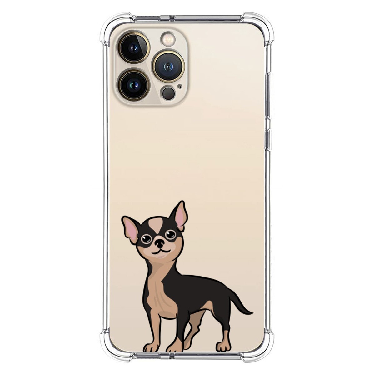 Funda Silicona Antigolpes para Iphone 13 Pro Max (6.7) diseño Perros 05 Dibujos