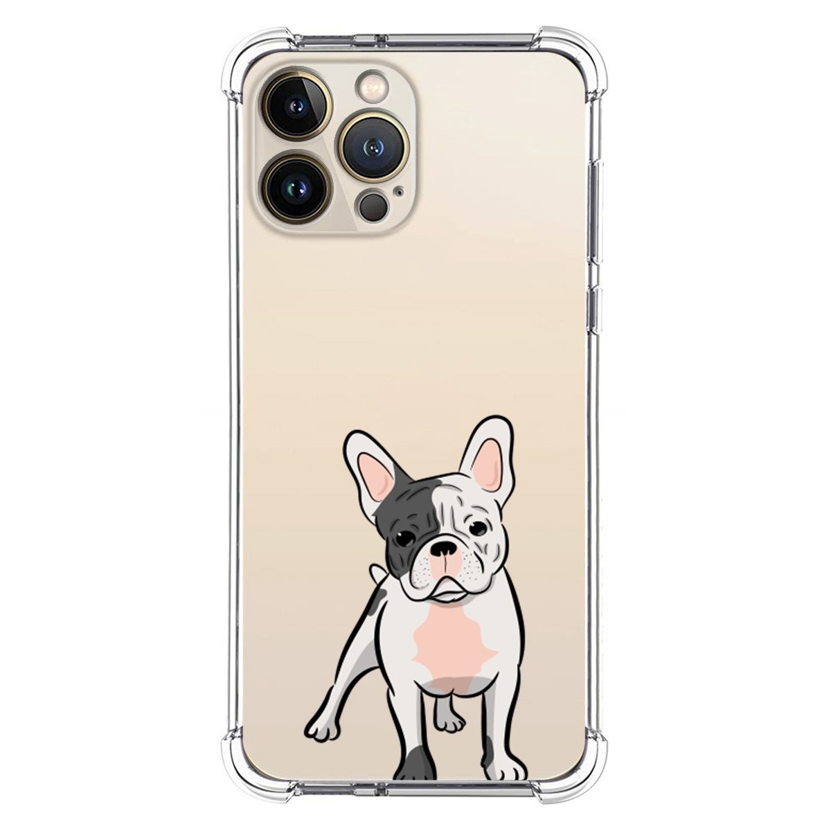 Funda Silicona Antigolpes para Iphone 13 Pro Max (6.7) diseño Perros 06 Dibujos