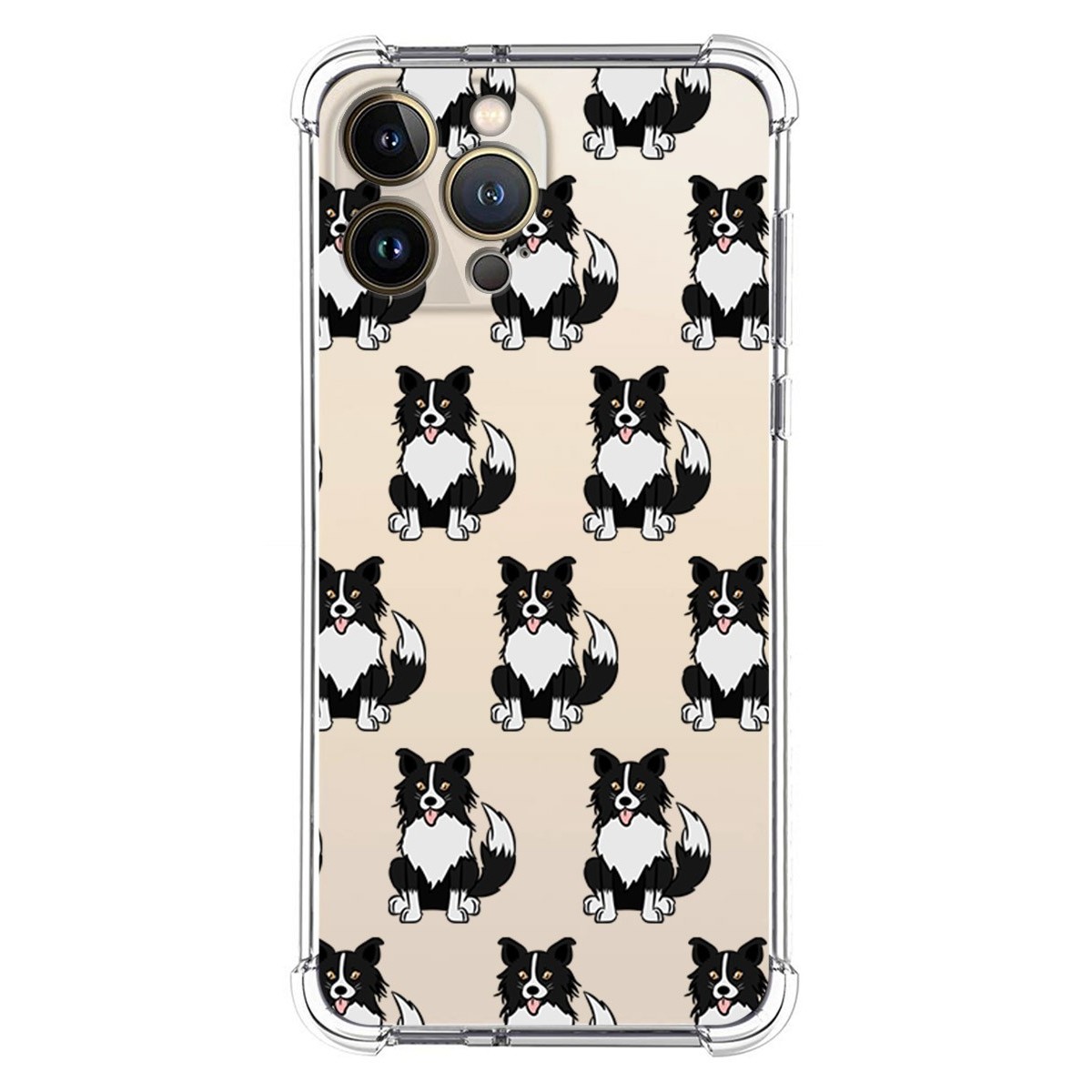 Funda Silicona Antigolpes para Iphone 13 Pro Max (6.7) diseño Perros 07 Dibujos