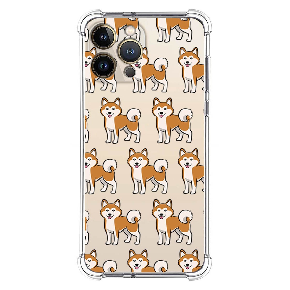 Funda Silicona Antigolpes para Iphone 13 Pro Max (6.7) diseño Perros 08 Dibujos