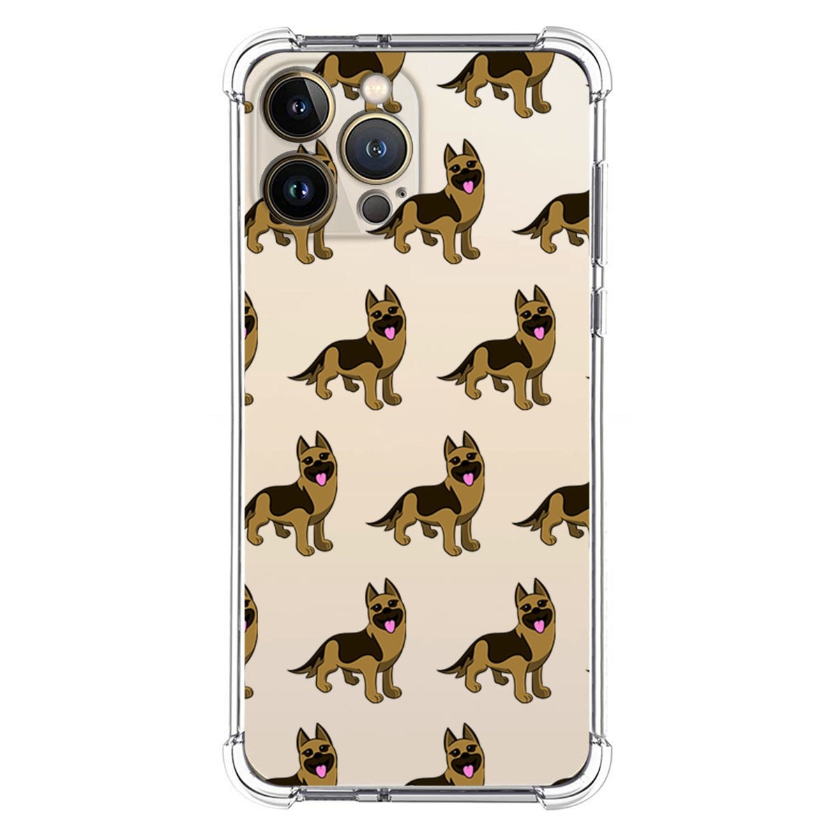Funda Silicona Antigolpes para Iphone 13 Pro Max (6.7) diseño Perros 09 Dibujos