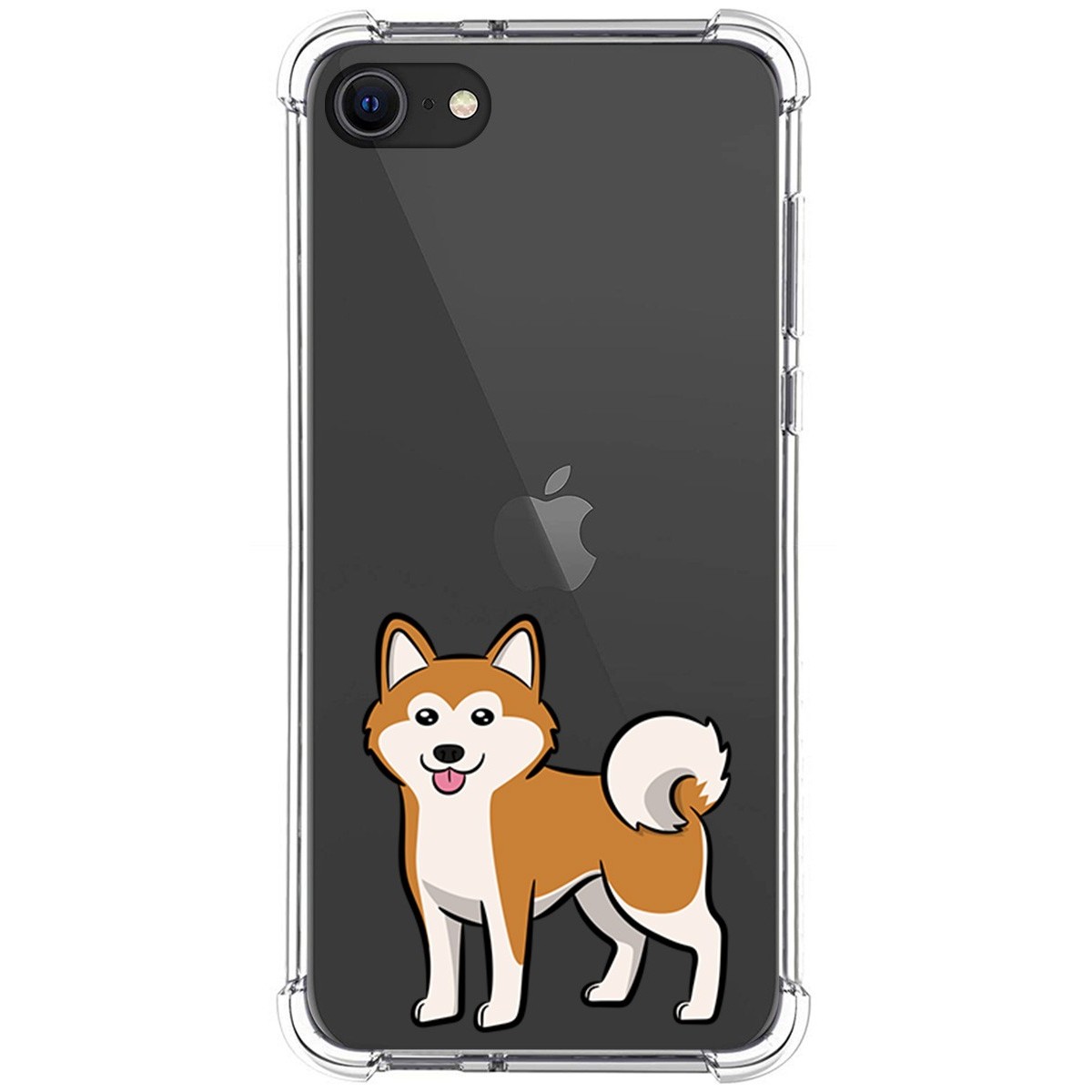 Funda Silicona Antigolpes para Iphone SE 2020 diseño Perros 02 Dibujos