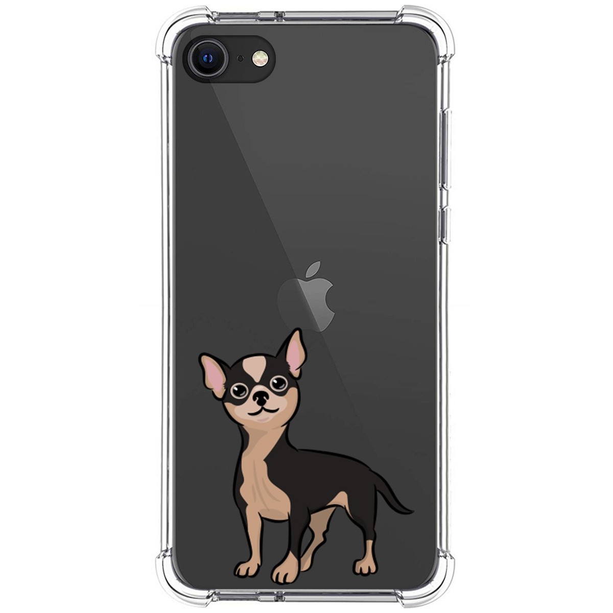 Funda Silicona Antigolpes para Iphone SE 2020 diseño Perros 05 Dibujos