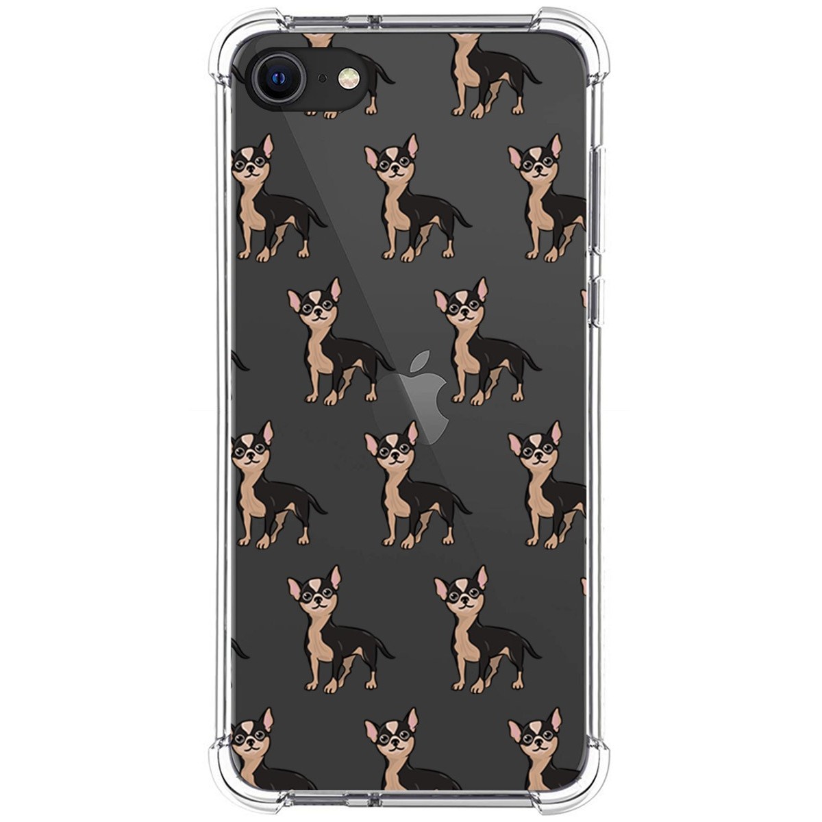 Funda Silicona Antigolpes para Iphone SE 2020 diseño Perros 11 Dibujos