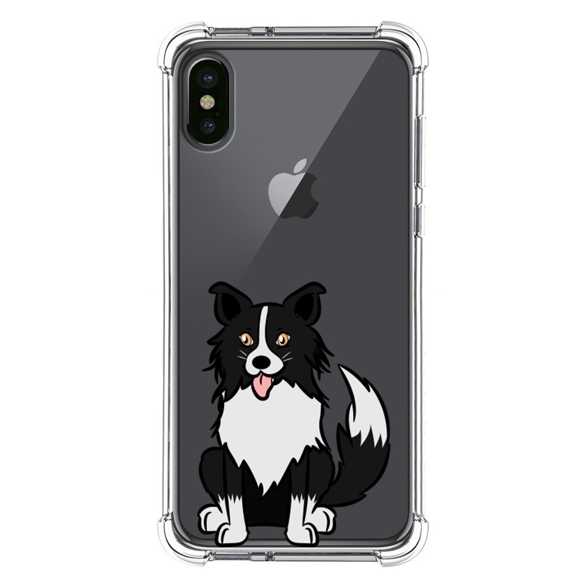 Funda Silicona Antigolpes para Iphone X / Xs diseño Perros 01 Dibujos
