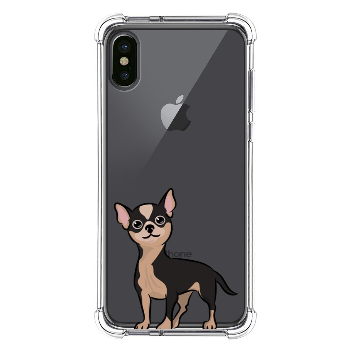 Funda Silicona Antigolpes para Iphone X / Xs diseño Perros 05 Dibujos