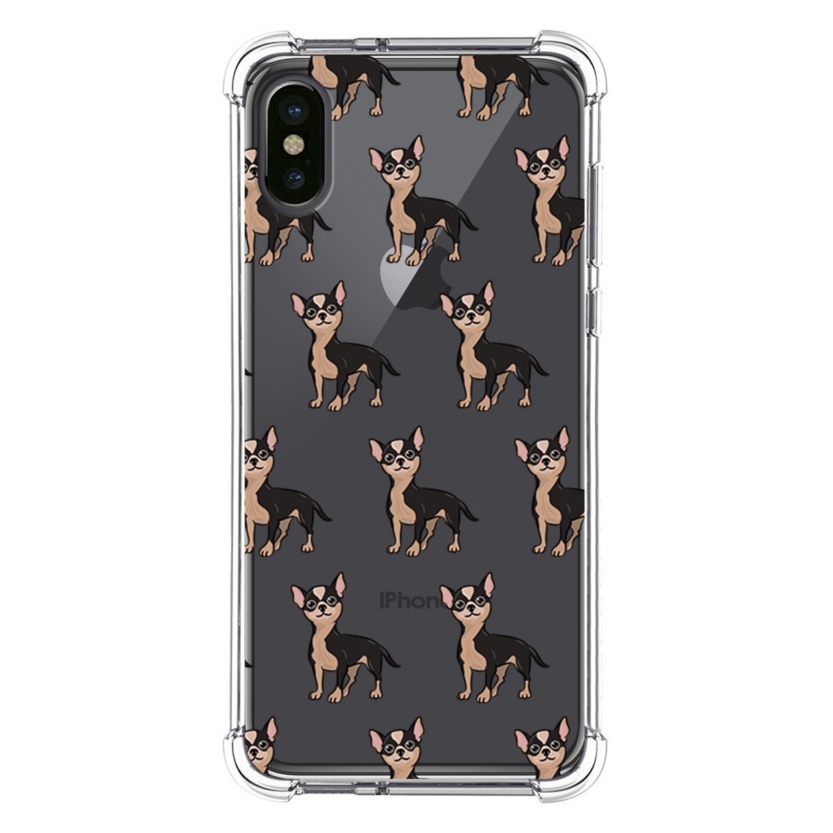 Funda Silicona Antigolpes para Iphone X / Xs diseño Perros 11 Dibujos