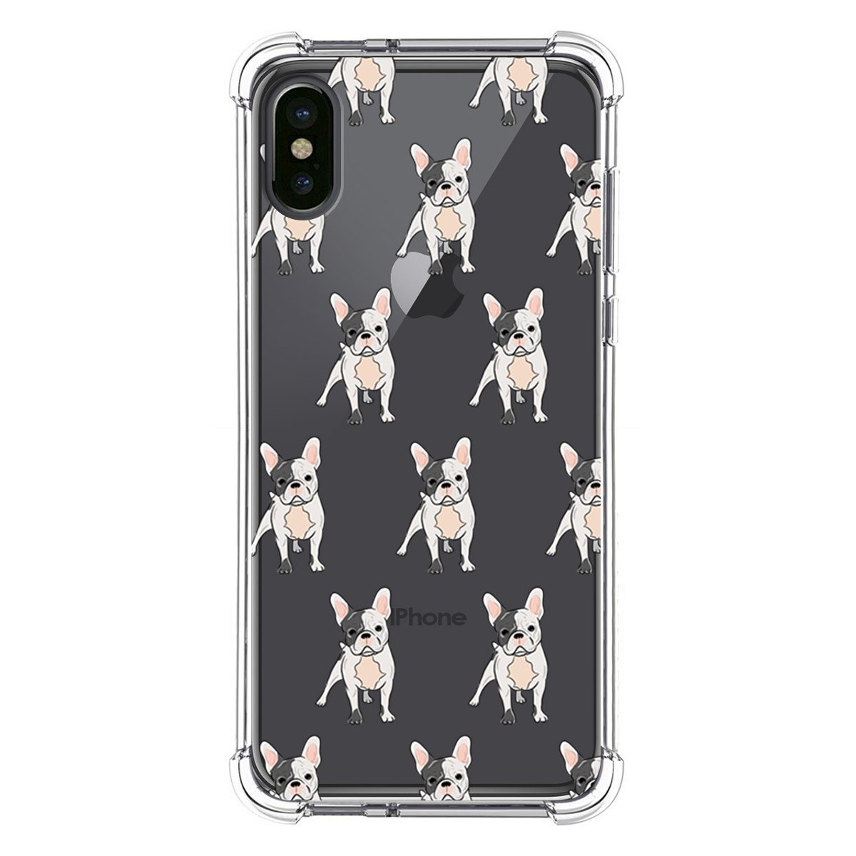 Funda Silicona Antigolpes para Iphone X / Xs diseño Perros 12 Dibujos