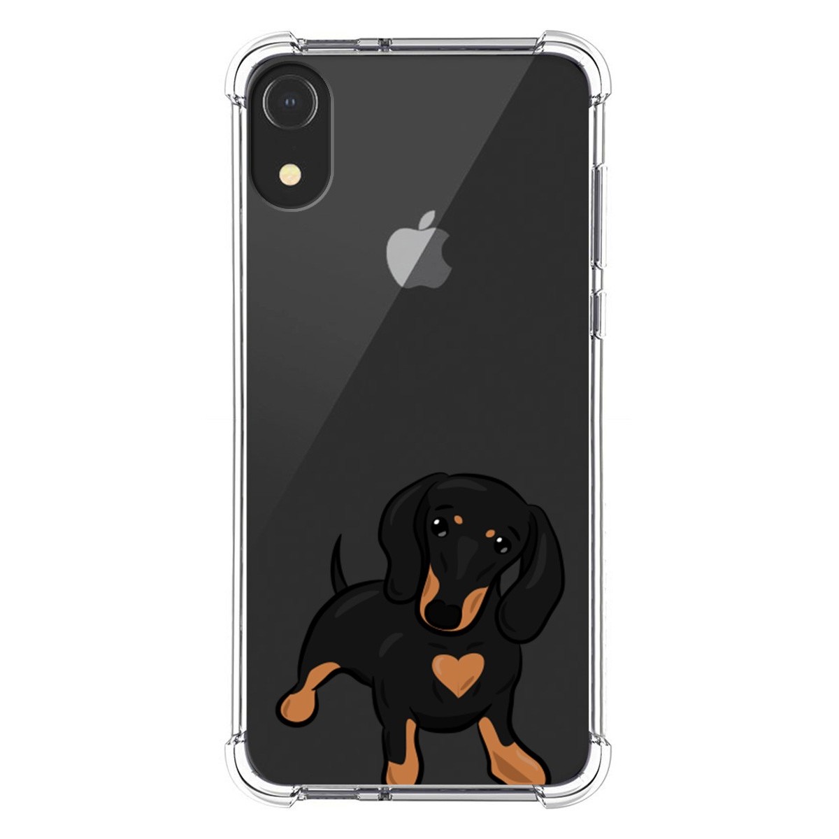 Funda Silicona Antigolpes para Iphone XR diseño Perros 04 Dibujos