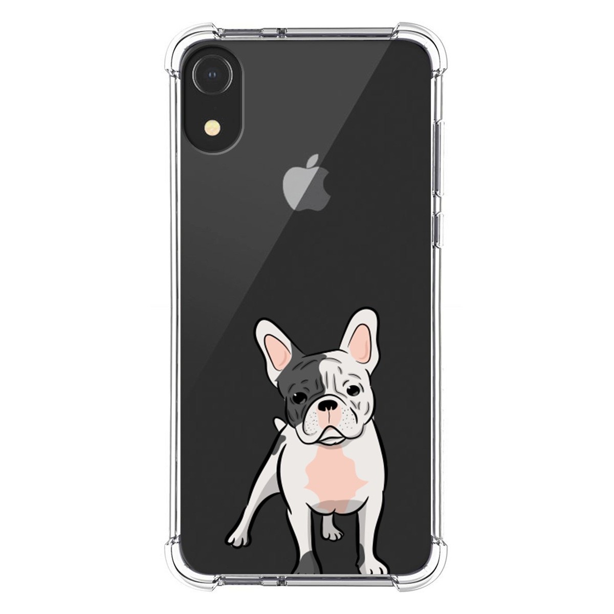 Funda Silicona Antigolpes para Iphone XR diseño Perros 06 Dibujos