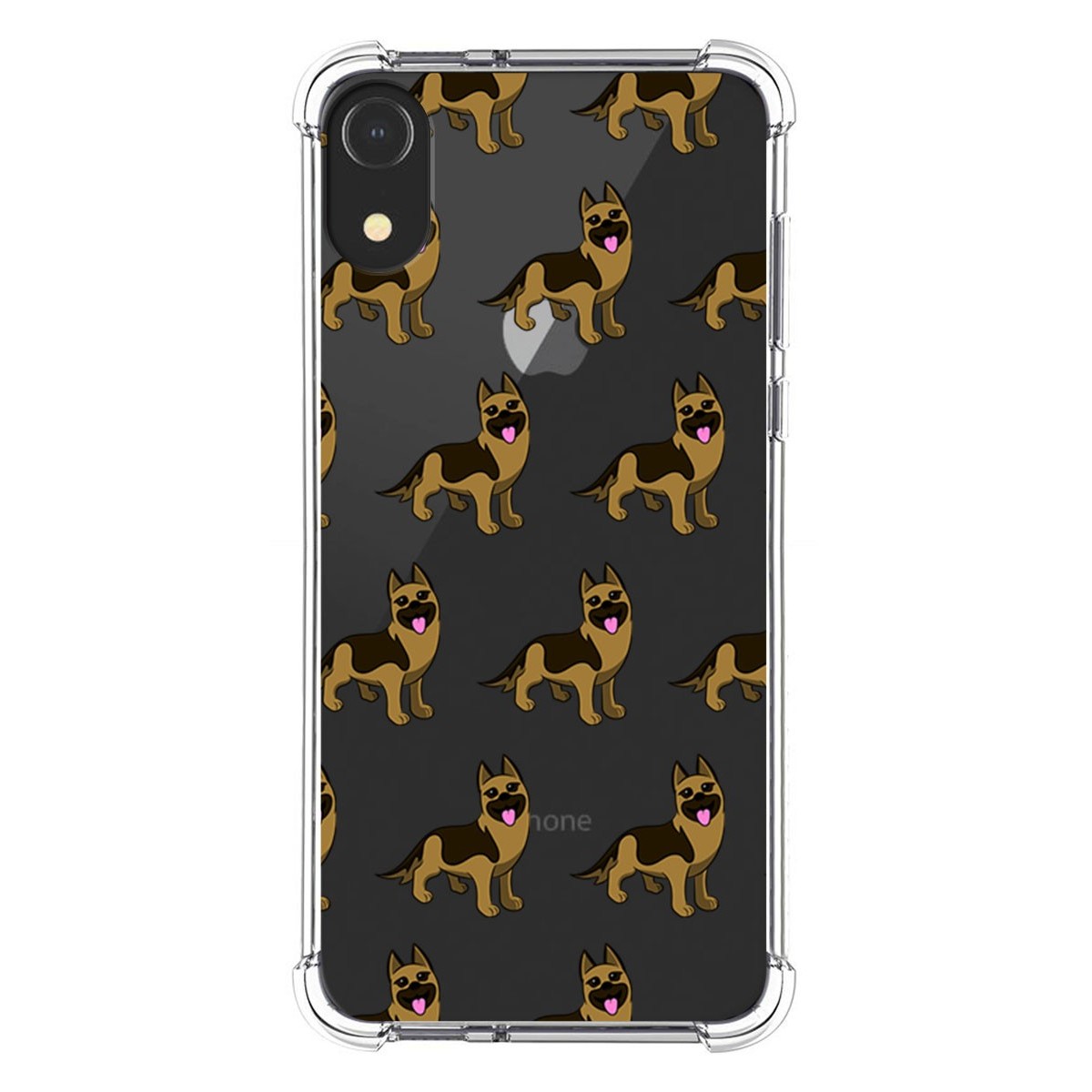 Funda Silicona Antigolpes para Iphone XR diseño Perros 09 Dibujos