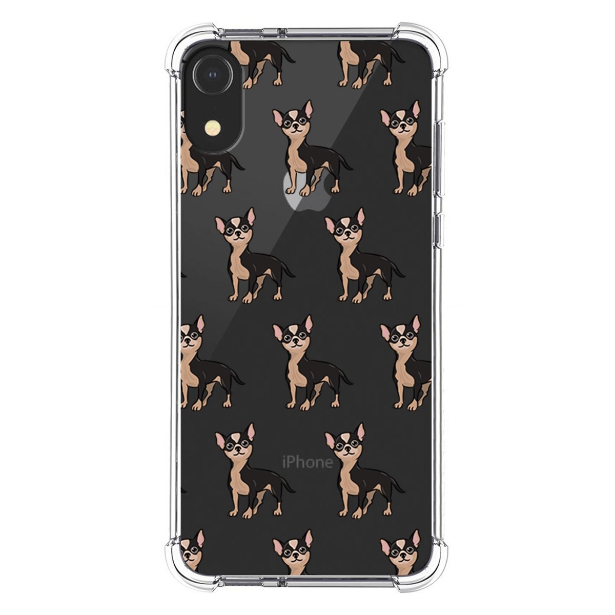Funda Silicona Antigolpes para Iphone XR diseño Perros 11 Dibujos